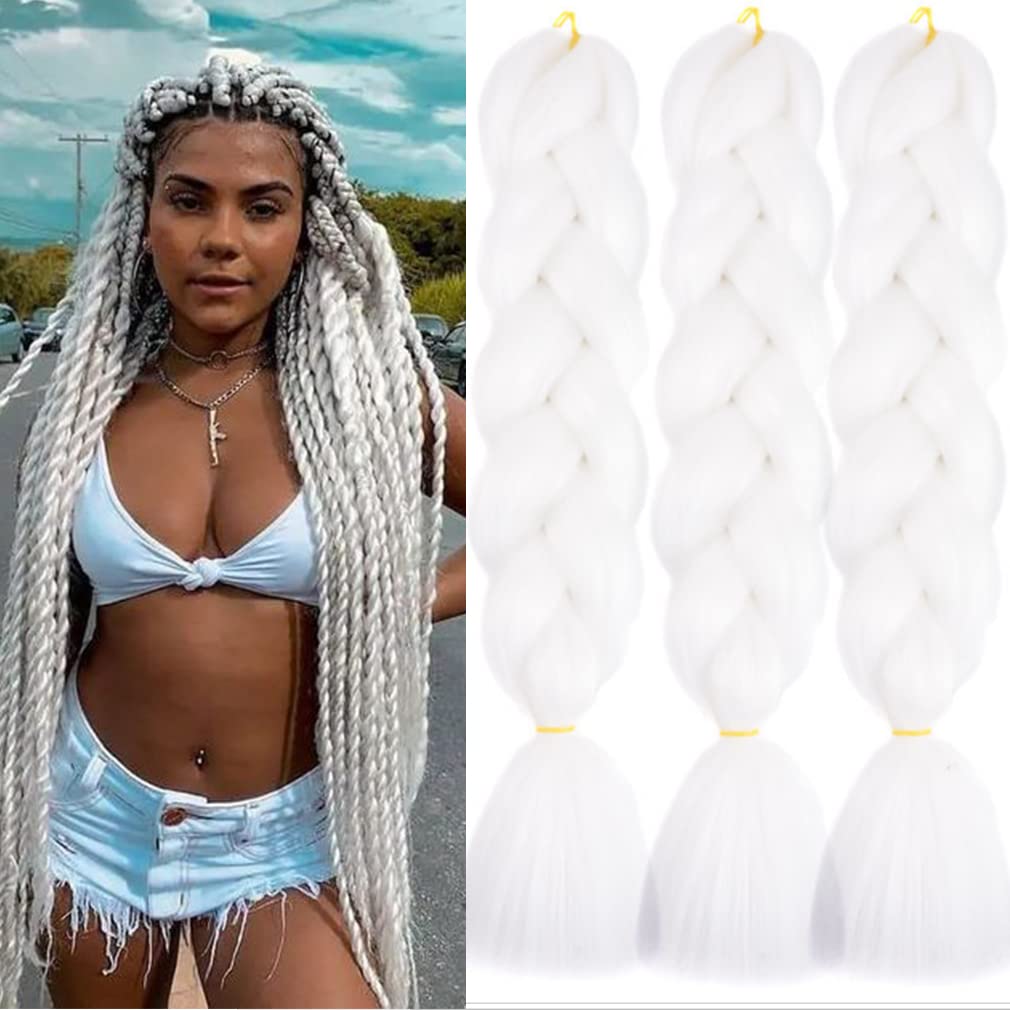 Amazon.com : Jumbo Braiding Hair For Women and Girls 24 Inch Soft